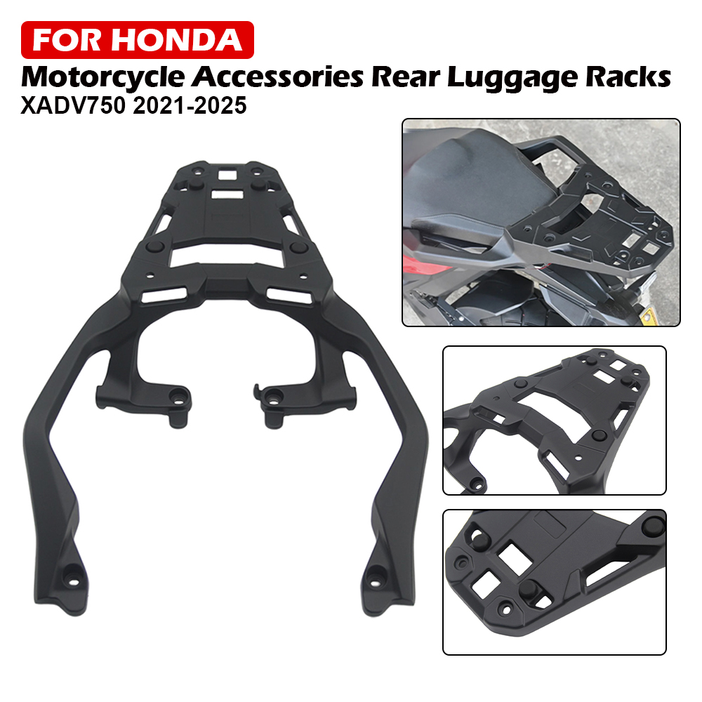 Cargo Rack Aluminum - Motorcycle Rear Luggage Carrier Rack Cargo