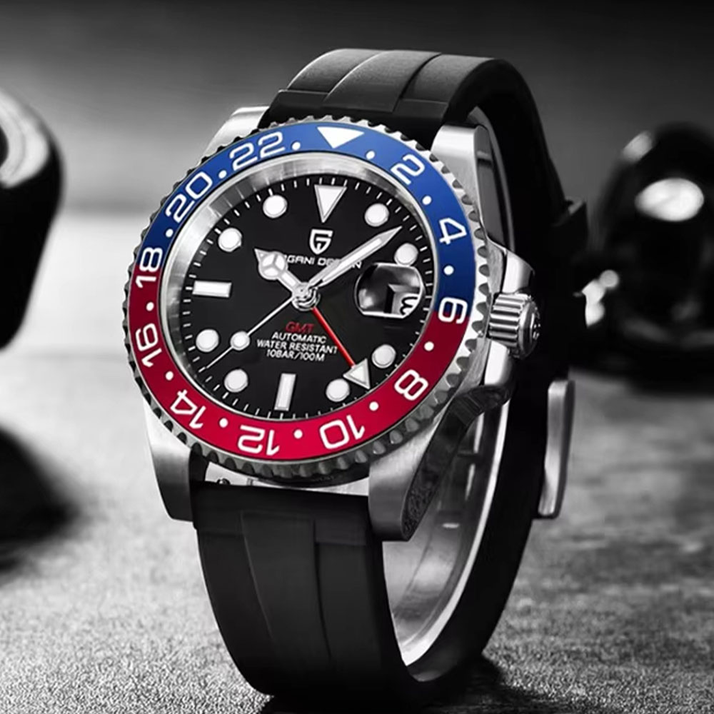 40mm PAGANI DESIGN GMT Men Wat - Cycling Zones recension och pris