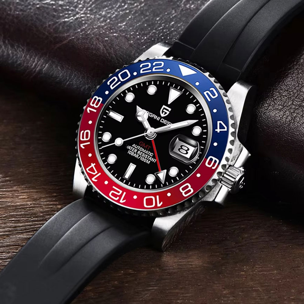 40mm PAGANI DESIGN GMT Men Wat - Cycling Zones recension och pris