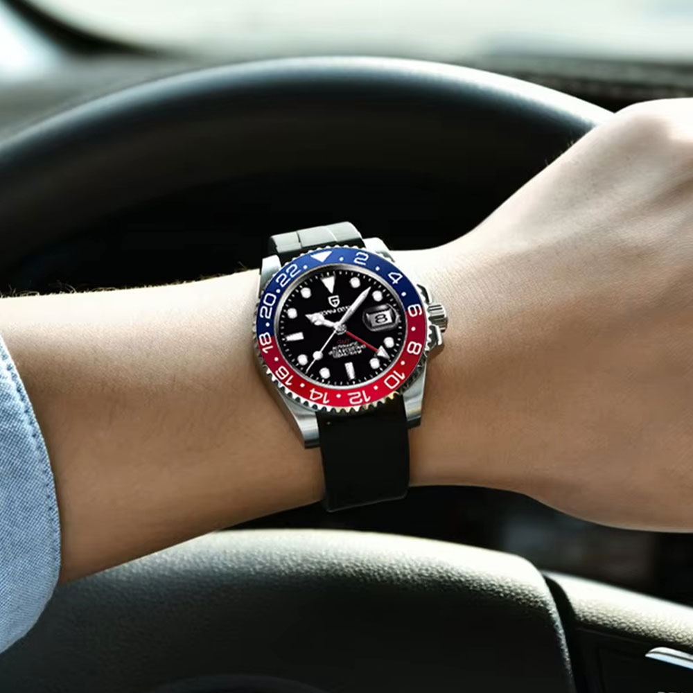 40mm PAGANI DESIGN GMT Men Wat - Cycling Zones recension och pris