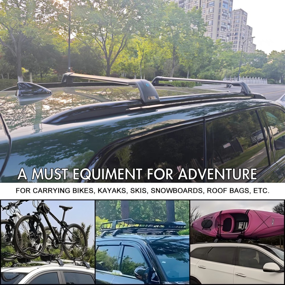2Pcs Cross Bar Ajustable Fits  - Cargo Rack Aluminum recension och pris