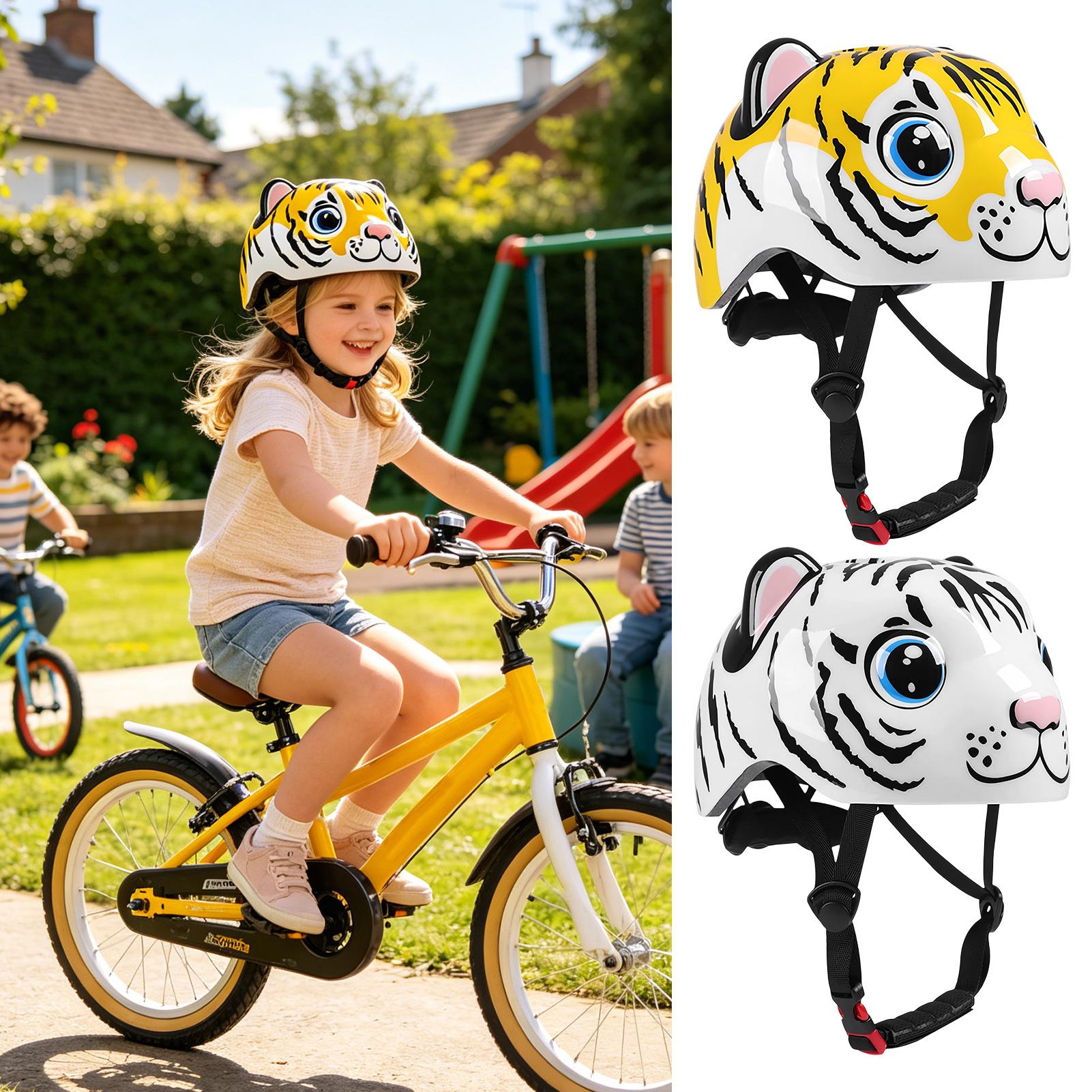 Helmet For Kids Tiger Pattern  - Commute Cycling Helmet recension och pris