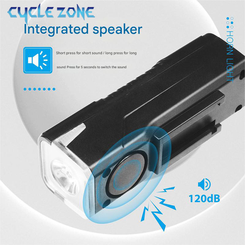 2-in-1 Bicycle Horn Light TYPE - Cycling Zones recension och pris