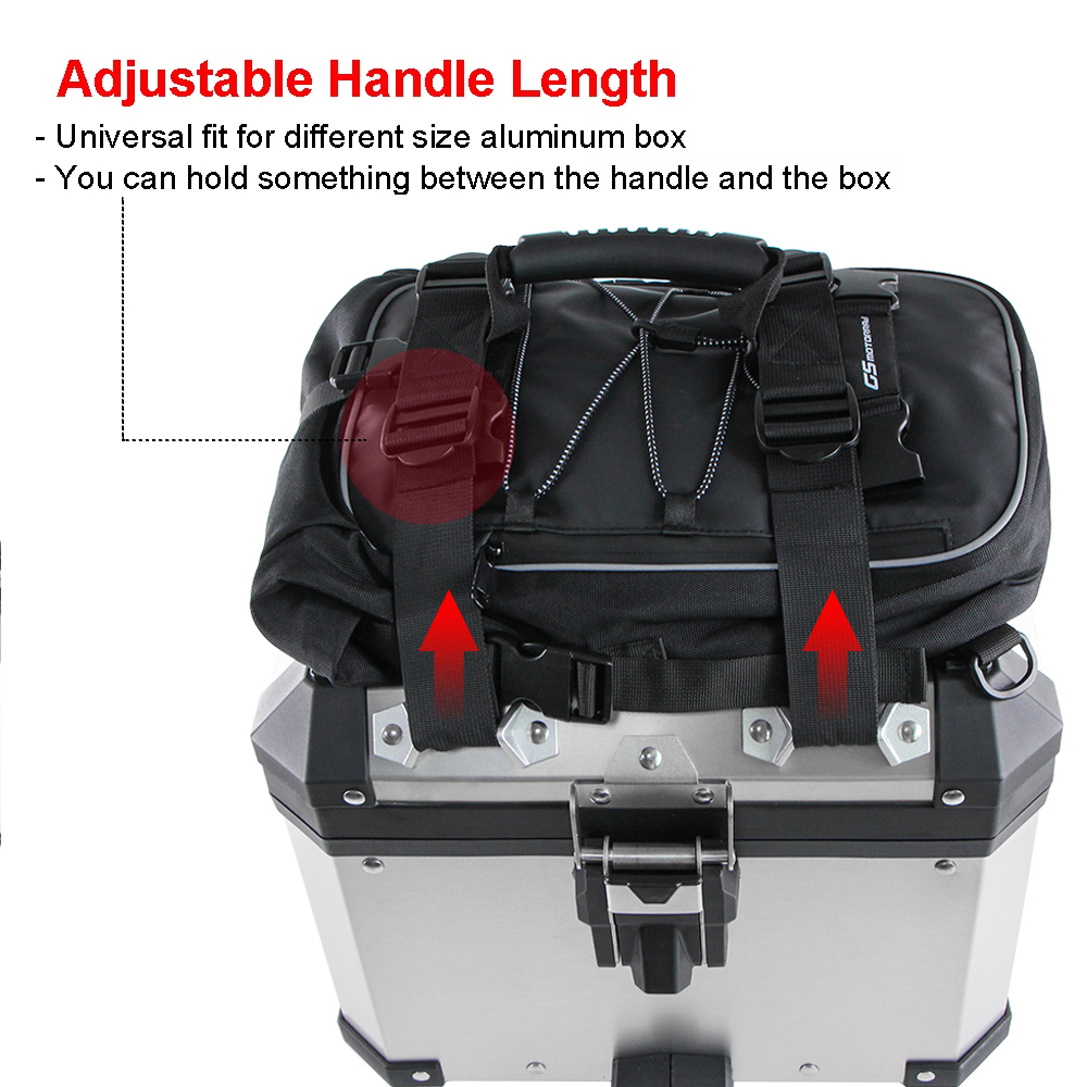 Motorcycle Handle Rope Pannier - Cargo Rack Aluminum recension och pris