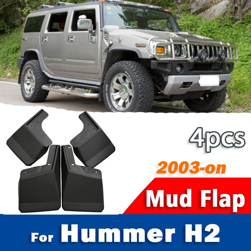 For Hummer H2 Mudguard Mudflap - Fender Mudguard Set recension och pris