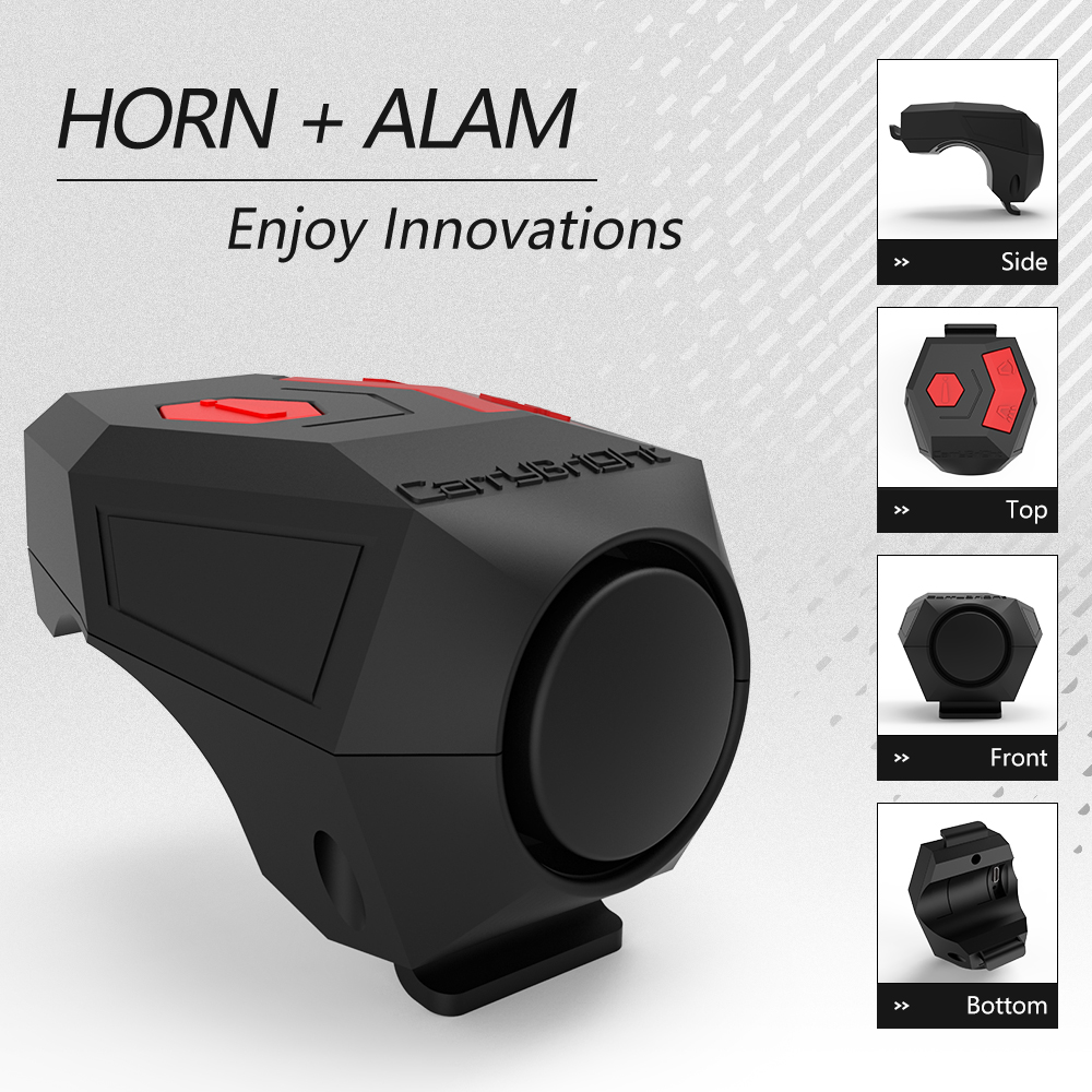 Bike Electronic Horn Bell USB  - Bell Handlebar Ring recension och pris