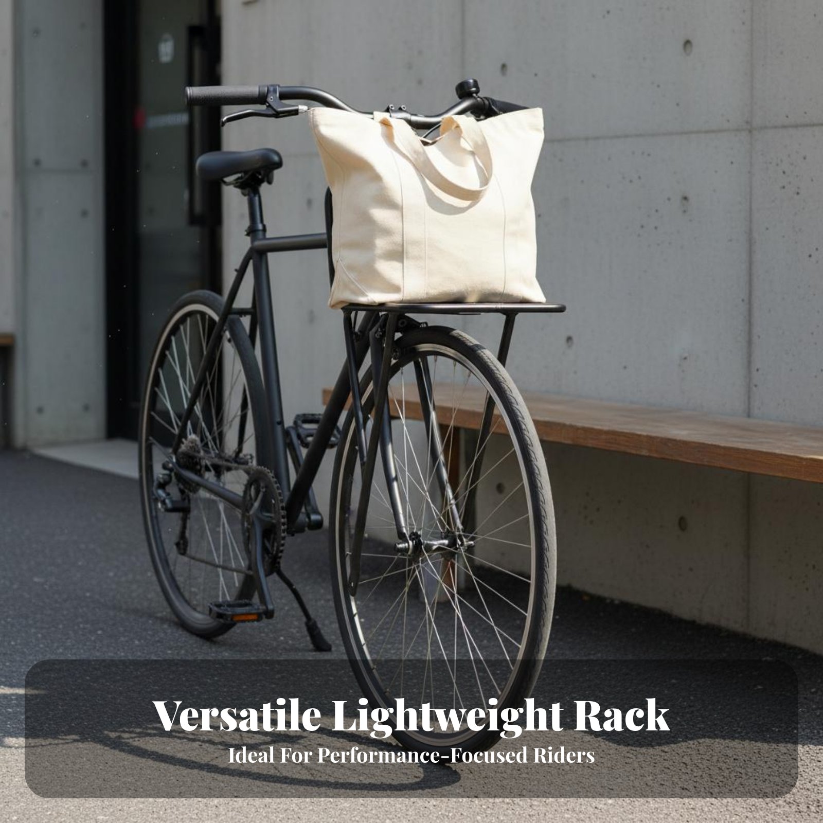 Bike Front Luggage Rack Lightw - Cargo Rack Aluminum recension och pris