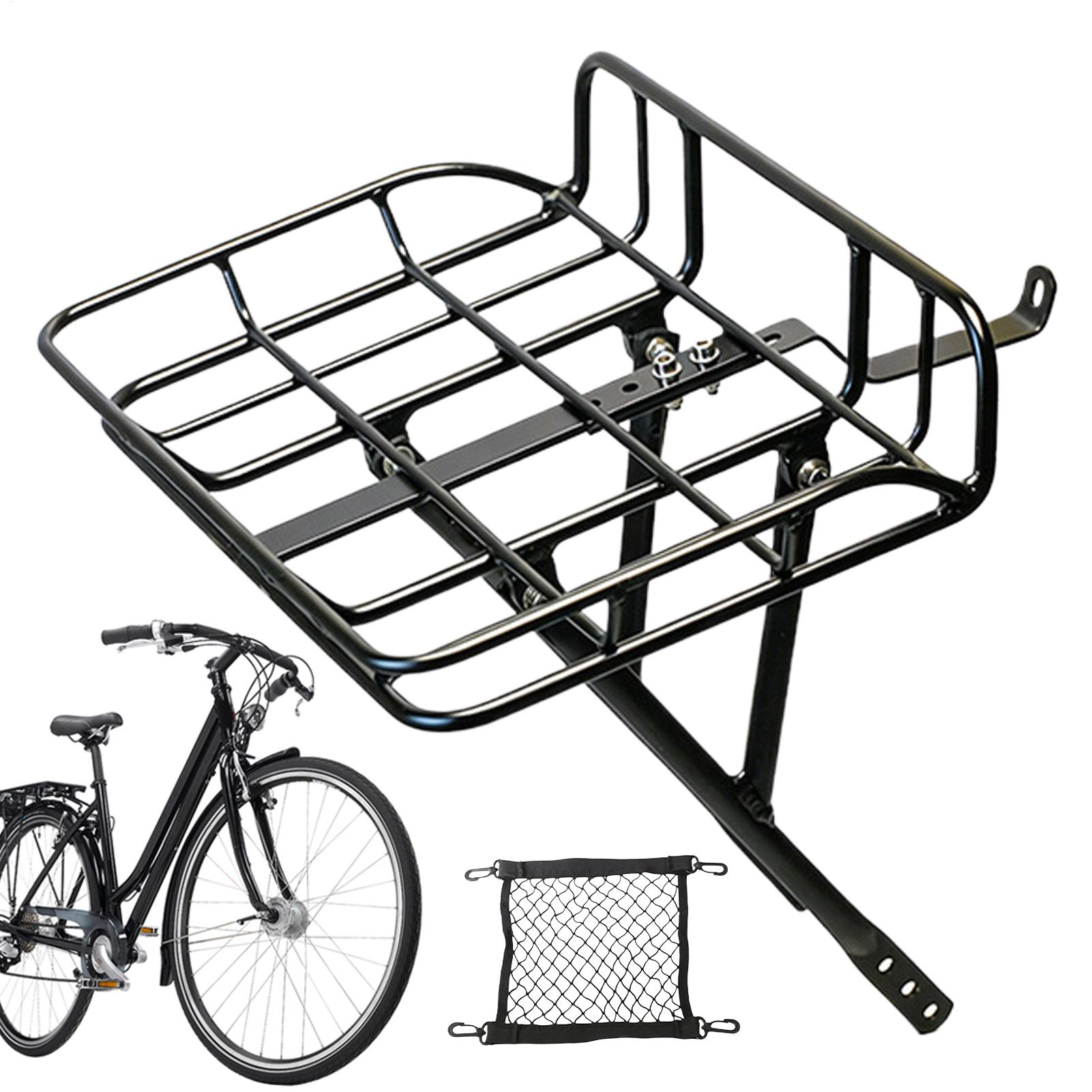 Quick Release Front Bike Baske - Cargo Rack Aluminum recension och pris