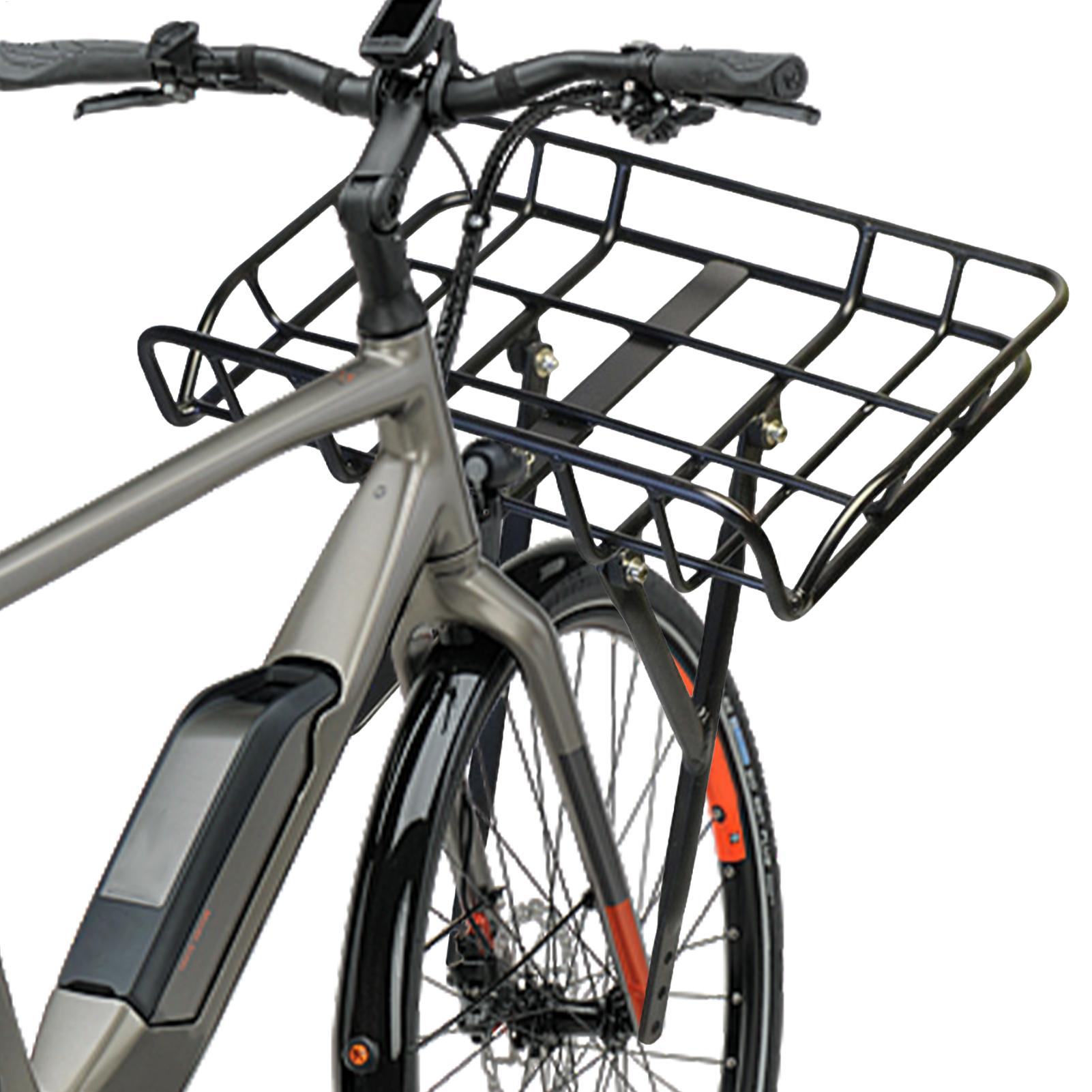 Quick Release Front Bike Baske - Cargo Rack Aluminum recension och pris