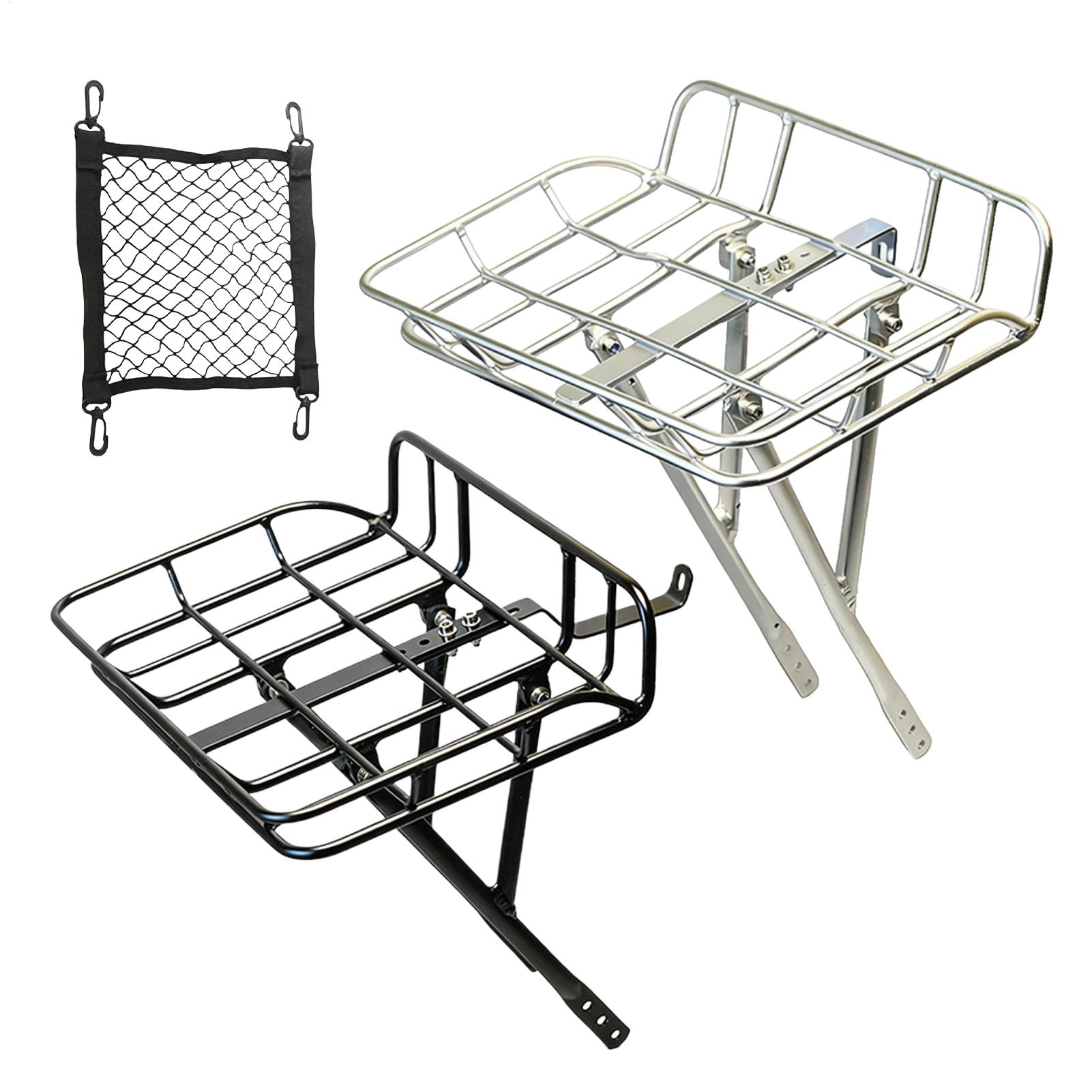 Quick Release Front Bike Baske - Cargo Rack Aluminum recension och pris