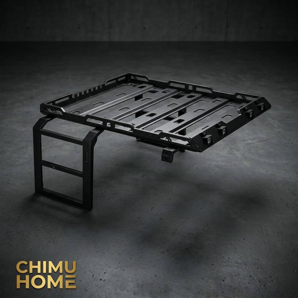 【CHIMU HOME】 for Wrangler JL J - Cargo Rack Aluminum recension och pris