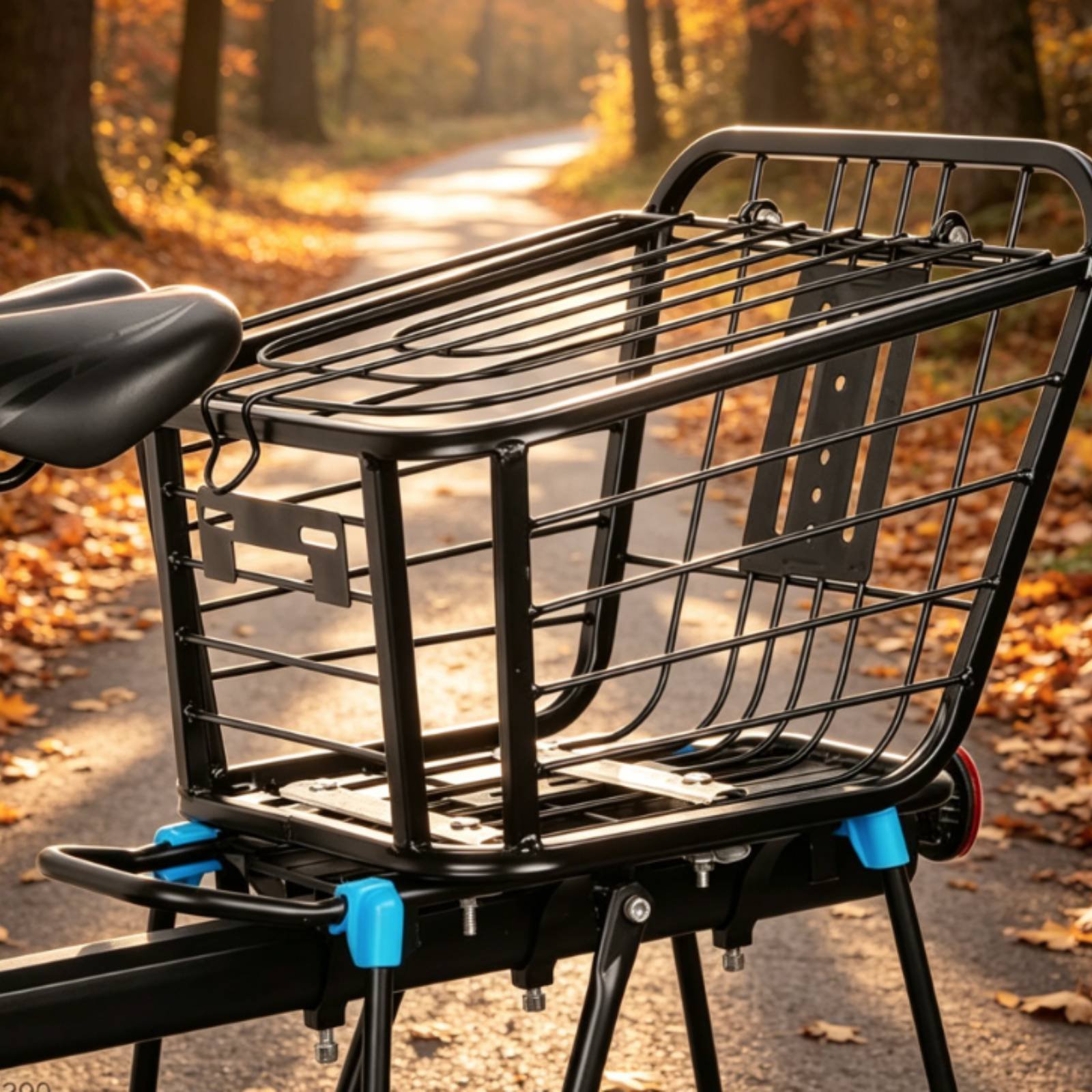 Folding Rear Bike Basket Folda - Cycling Commute Gear recension och pris