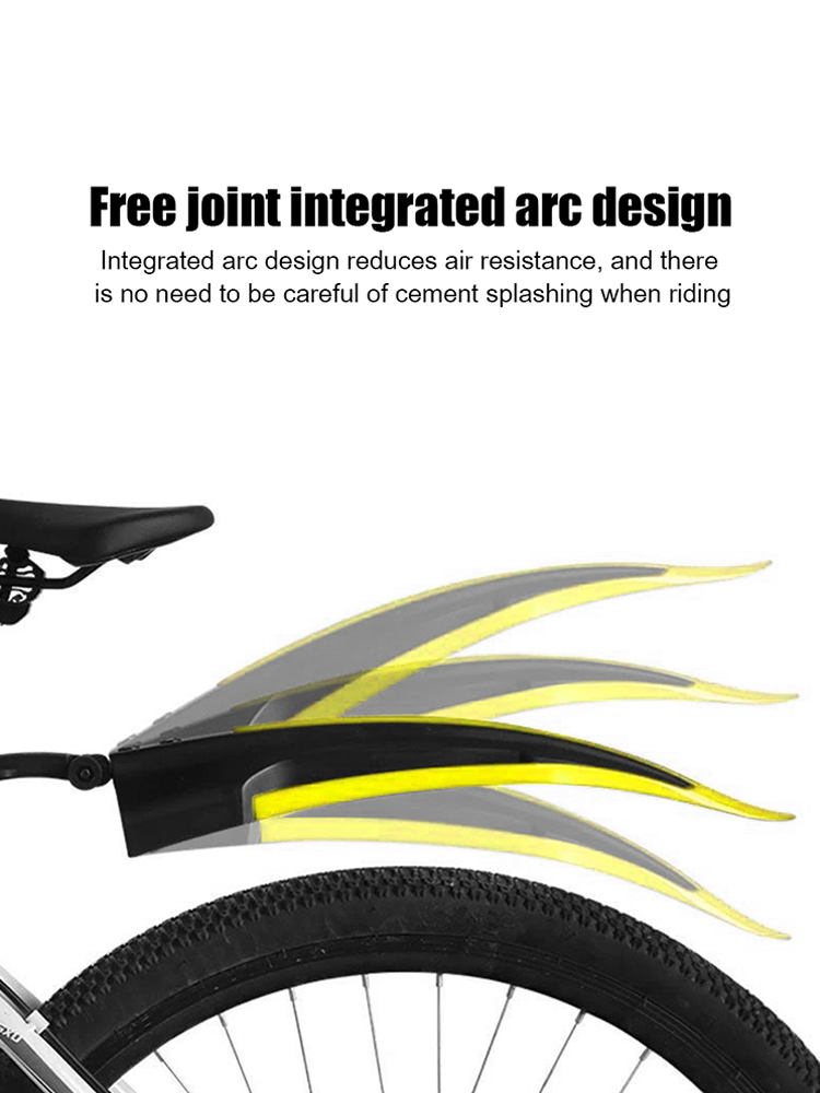 2Pcs Mountain Bike Mudguard Wi - Fender Mudguard Set recension och pris