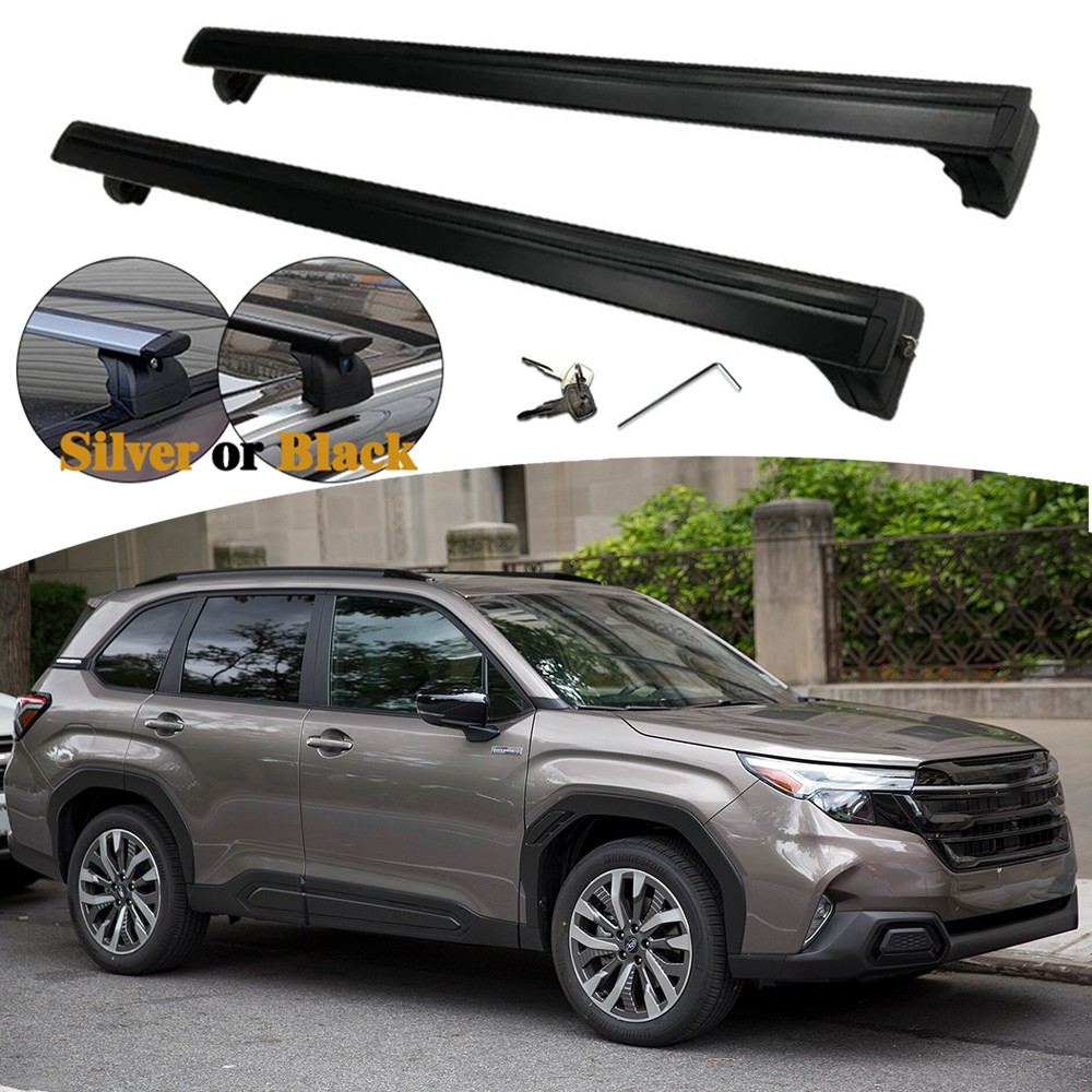 2PCS Aluminum Ajustable Crossb - Cargo Rack Aluminum recension och pris