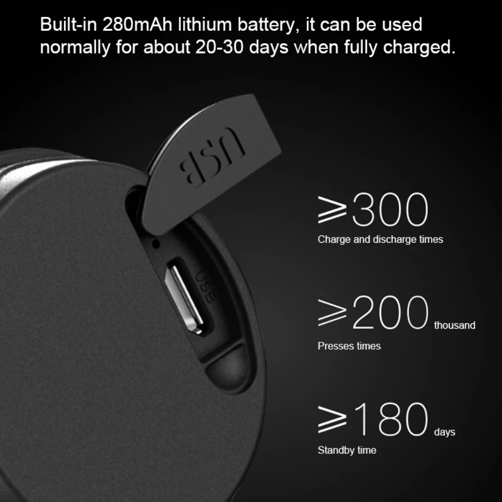 Bicycle Electric Bell USB Rech - Bell Handlebar Ring recension och pris