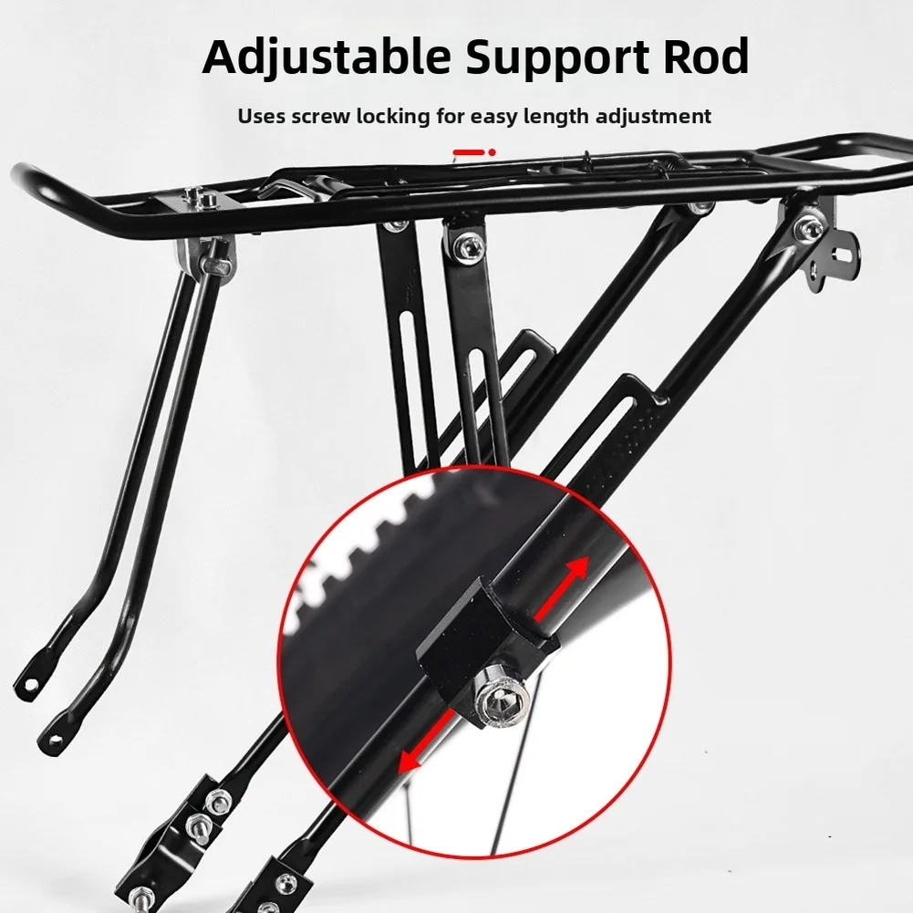 Bike Rear Rack For Disc Brake  - Cargo Rack Aluminum recension och pris