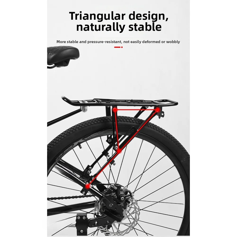 Bike Rear Rack For Disc Brake  - Cargo Rack Aluminum recension och pris