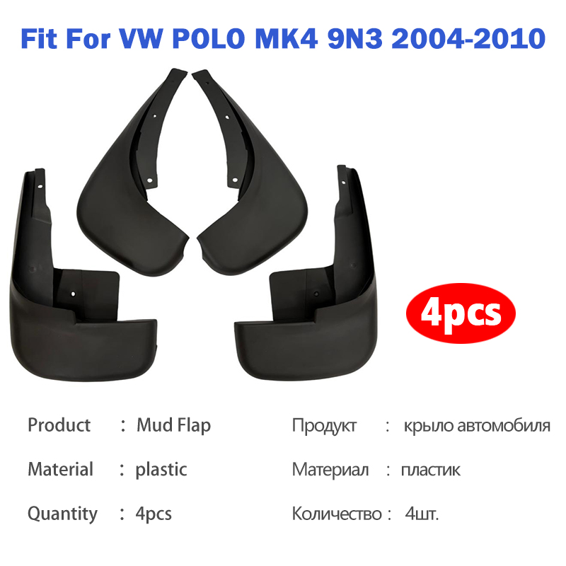 2004-2010 For VW Volkswagen PO - Fender Mudguard Set recension och pris