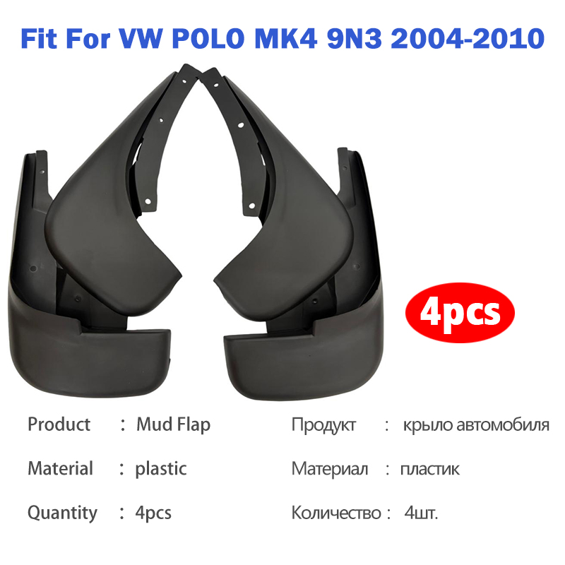 2004-2010 For VW Volkswagen PO - Fender Mudguard Set recension och pris